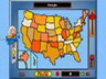 Jocul Harta SUA Jocuri online puzel